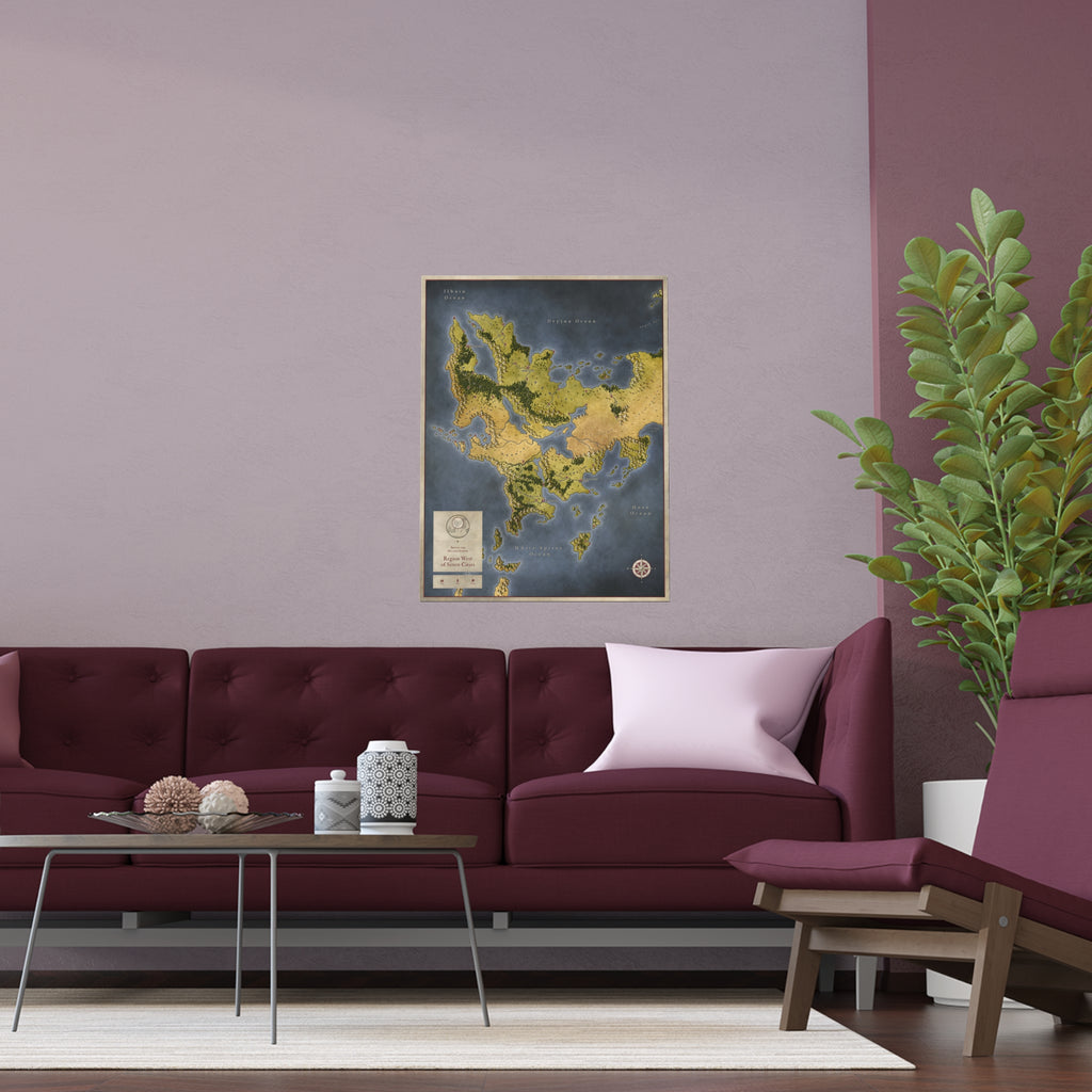 Perish & Nemil Silk Poster (24" x 32")