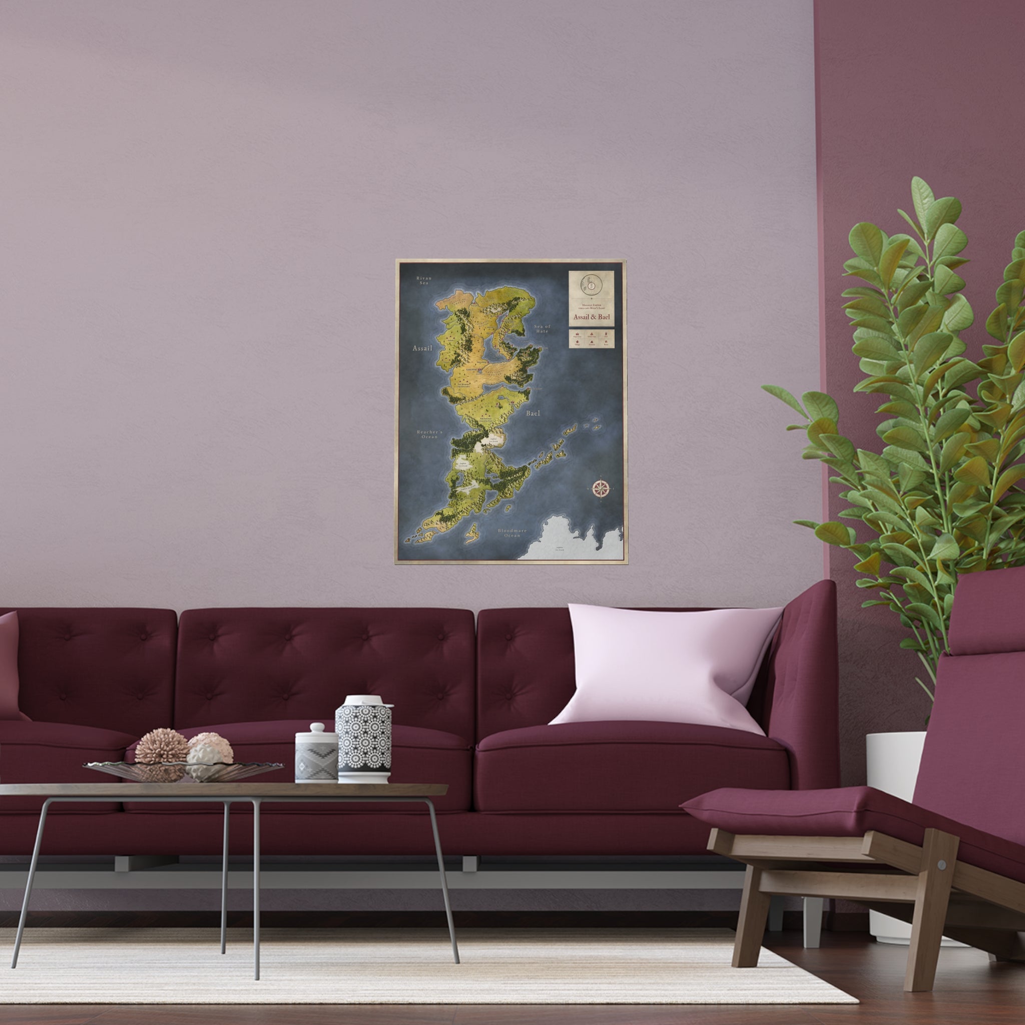 Assail & Bael Silk Poster (24" x 32")