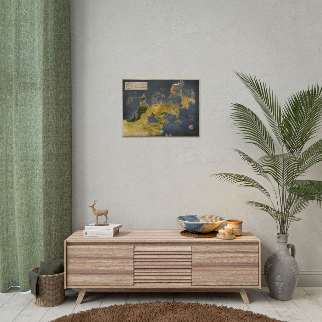 Malazan: Seven Cities (24"x18")