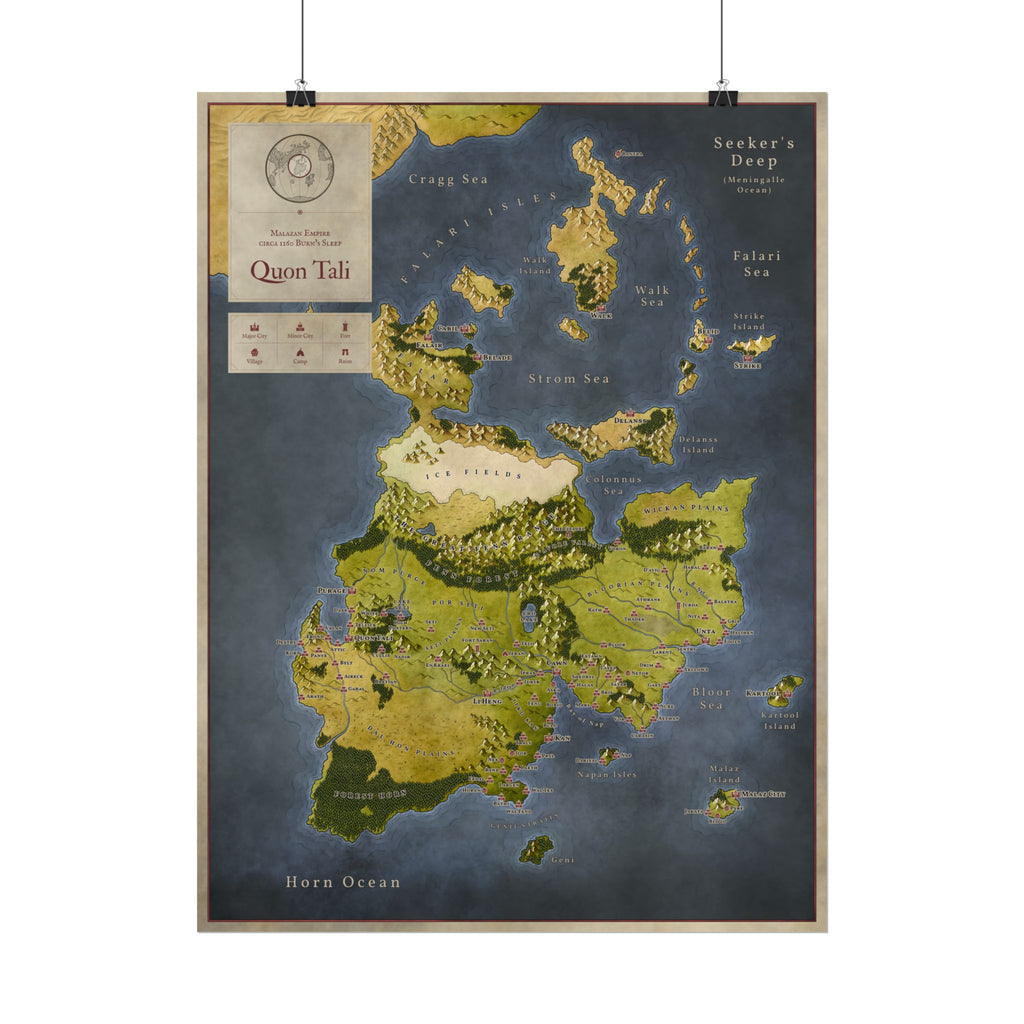 Malazan: Quon Tali (18"x24")